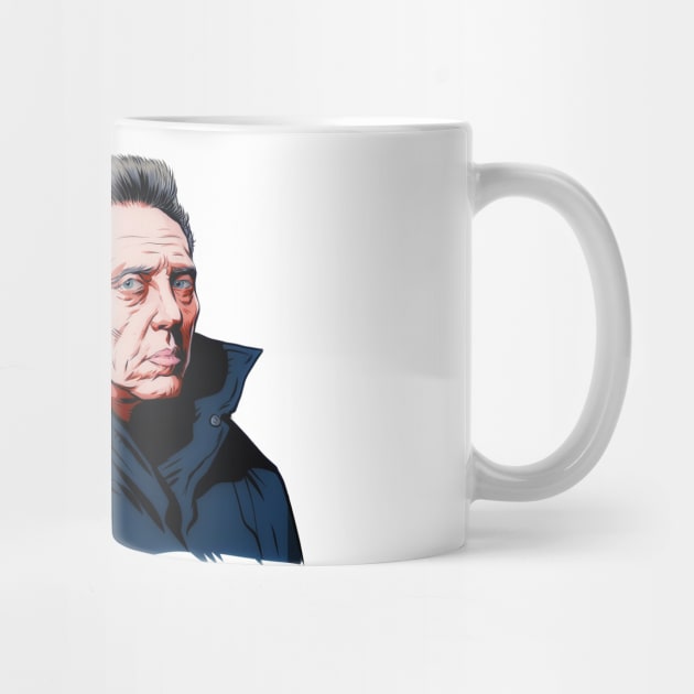 Christopher Walken - An illustration by Paul Cemmick by PLAYDIGITAL2020